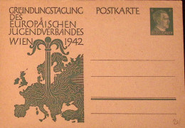 1942-GERMANIA REICH Cartolina Postale P. 6 Ass. Gioventù Vienna, Nuova - Storia Postale