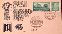 1967-SPAGNA XIV Congr. Produzione Distribuzione Energia Elettrica/Madrid (6.5) A - Briefe U. Dokumente