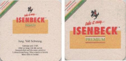 5001935 Bierdeckel Quadratisch - Isenbeck - Take It Easy - Sous-bocks