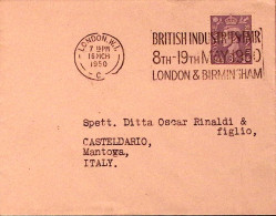 1950-GRAN BRETAGNA GREAT BRITAIN Fiera Industria/Birgmingham (16.5) Ann. Spec. - Brieven En Documenten