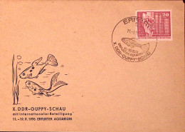 1976-GERMANIA DDR . Acquario Di Erfurt (11.9) Ann. Spec. - Covers & Documents