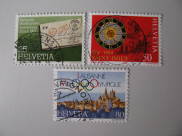 Schweiz  1267 - 1269  O - Used Stamps