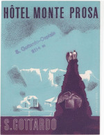 Hotel Monte Prosa - S. Gottardo - & Hotel, Label - Hotel Labels