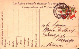 1916-UFFICIO Posta Militare/24^ DIVISIONE C.2 (10.7) Su Cartolina Franchigia - War 1914-18