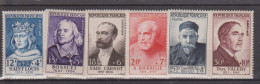 France N° 989 à 994 Avec Charnières - Unused Stamps