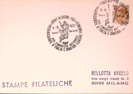 1975-MISERICORDIE ITALIA E DONATORI SANGUE FRATRES/ALGHERO Annullo Speciale (5.1 - 1971-80: Poststempel