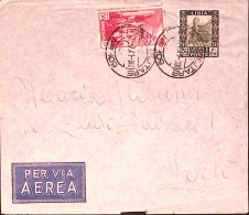 1941-Posta Militare/n.ro 109 (22.7) Su Busta Via Aerea Affr. Libia - Libya