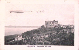 1919-BRACCIANO Panorama Sorvolato Da Dirigibile Viaggiata - Other & Unclassified