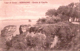 1932-Lago Di Garda Sirmione Le Grotte Di Catullo Viaggiata - Brescia