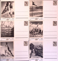 1965-CECOSLOVACCHIA CECOSLOVENSKO Dodici Cartoline Postali 3^ Spartachiadi Nazio - Other & Unclassified