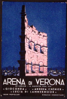 1934-VERONA ARENA, Pubblicitaria Stagione1934, Nuova - Musica