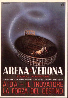 1953-VERONA ARENA STAGIONE LIRICA, Annullo Speciale A Targhetta - Musik