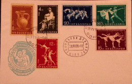 1959-Bulgaria Spartachiadi Serie Cpl. (975/0) Fdc - Sonstige & Ohne Zuordnung