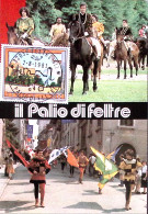 1981-FELTRE IL PALIO Di FELTRE Annullo Speciale (2.8) Su Cartolina Ufficiale - 1981-90: Storia Postale