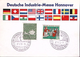 1958-Germania Deutschland Fiera Delle Industrie/Hannover (3.5) Annullo Speciale - Covers & Documents