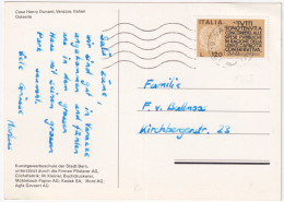 1978-REDDITI Lire 120 (1368) Isolato Su Cartolina (Varazze Casa Henry Dunant) Pe - 1971-80: Poststempel