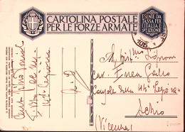 1936-Posta Militare/105 C.2 (11.6) Su Cartolina Franchigia - Guerre 1939-45