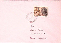 1990-100 SOCIETa' DANTE ALIGHIERI Lire 700 (1938) Isolato Su Busta - 1981-90: Poststempel