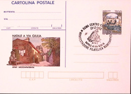1992-NATALE A VIA GIULIA Cartolina Postale IPZS Lire 700 Ann Speciale (19.12) - Ganzsachen