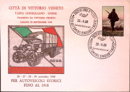 1968-RAID AUTOMOBILISTICO CINQUANTENARIO/VITTORIO VENETO Ann Speciale Su Busta ( - 1961-70: Marcophilia