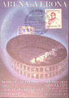 1977-VERONA Arena Stagione Lirica Annullo Speciale Su Cartolina - Opera