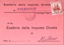 1964-GALILEI Lire 30 Isolato Su Cartolina Postale - 1961-70: Marcophilie