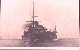 1923-cartolina Foto Nave F. FERRUCCIO, Ed. Cartiera Milano, Viaggiata Firenze (3 - Warships