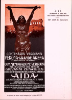 1971-VERONA 100 ANN. VERDIANO , AIDA Nuova - Musica