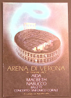 1971-VERONA ARENA 49 STAGIONE (10.8) Annullo Speciale Su Cartolina Postale - Musique