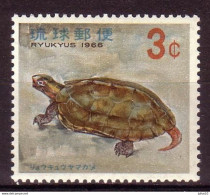 RYUKYUS 1965 Fauna Turtle MNH(**) Mi 167 #Fauna957 - Schildkröten
