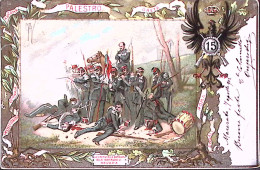 1903-15 REGGIMENTO FANTERIA, Viaggiata Macerata (7.8) - Regimente