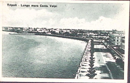 1931-TRIPOLI Lungo Mare Conte Volpi, Viaggiata - Libië