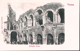 1910circa-VERONA Dettaglio Arena,animata Ediz. Stenghel Dresda - Verona