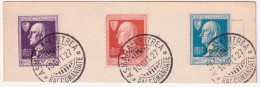1927-Eritrea (F=on Piece) VOLTA Sopr.serie Completa (120/2) Su Largo Frammento C - Erythrée