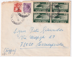 1968-Siracusana Filigr. Stelle 1 Coricata Per Macchinette Lire 25 + Michelangiol - 1961-70: Poststempel