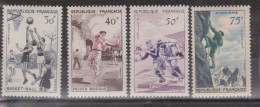 France N° 1072 à 1075 Avec Charnières - Unused Stamps
