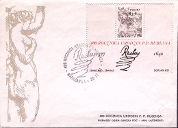 1977-POLONIA POLSKA Rubens (Fg. 73) Su Fdc - FDC