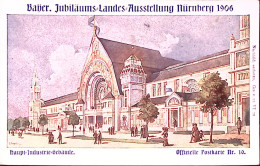 1906-Baviera CARTOLINA POSTALE P.5 Pubblicitaria Giubileo Norimberga, Viaggiata  - Autres & Non Classés
