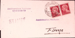 1945-Imperiale Senza Fasci Coppia C.20 (529) Su Stampe Grosseto (12.10) - Marcophilie