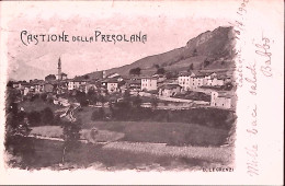 1902-CASTIONE Della PRESOLANA Panorama Viaggiata - Bergamo