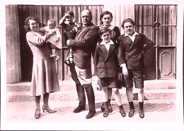 1940circa-Il Duce E La Famiglia Cartolina Fotografica Nuova - Personnages Historiques