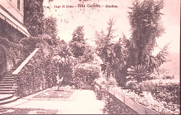 1913-LAGO DI COMO Villa Carlotta Giardino, Viaggiata Como-Colico/N 1 (23.5) - Como