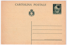 1946-Cartolina Postale C. 60 Con Stampa Privata Club Escursionisti Napoletani Pr - Postwaardestukken