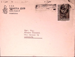 1966-DONATELLO Lire 40 Isolato Su Busta - 1961-70: Poststempel