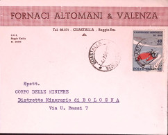 1966-CAMP. MONDIALE BOB Lire 40 Isolato Su Busta Intestata Fornaci Altomani E Va - 1961-70: Poststempel
