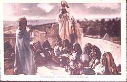 1935-GADAMES Danza Di Tuaregh Viaggiata Affrancata Francobollo Libia - Libyen