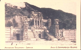1920circa-SARNICO Mausoleo Faccanoni, Arch. G. SOMMARUGA Nuova - Bergamo