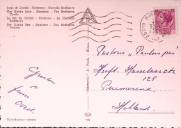 1969-Siracusana Lire 40 (1075) Isolato Su Cartolina (Sirmione) Per L'Olanda - 1961-70: Poststempel