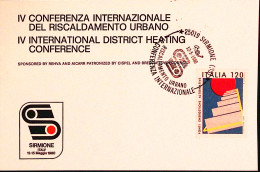 1980-SIRMIONE Conferenza Internazionale Riscaldamento Urbano (12.5) Annullo Spec - 1971-80: Poststempel