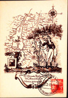 1948-VERONA IX Giornata Italiana Del Francobollo (21.3)annullo Speciale Su Carto - 1946-60: Marcophilie